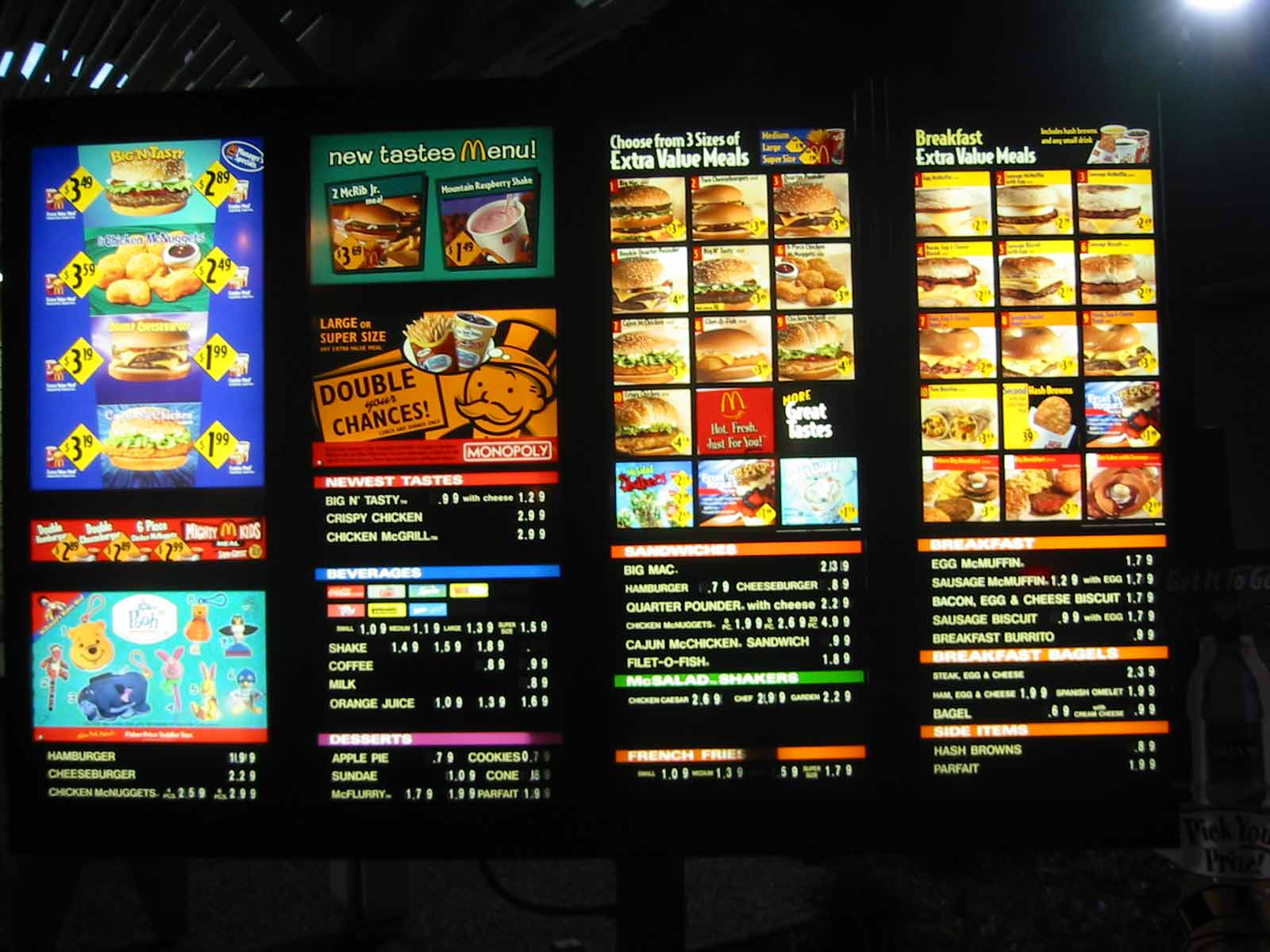 Drive Thru Menus From Sacramento CA