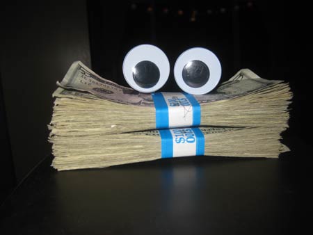 geico cockeyed money could saving sculpture auction finished
