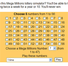the Incredibly Depressing Megamillions Lottery Simulator