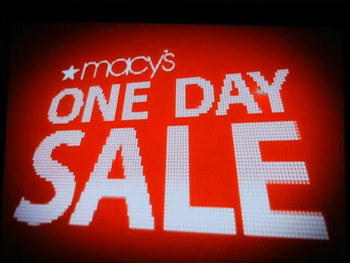 #111: Macys One Day Sale Spinning Shirts - TVADDB Television Commercial Database