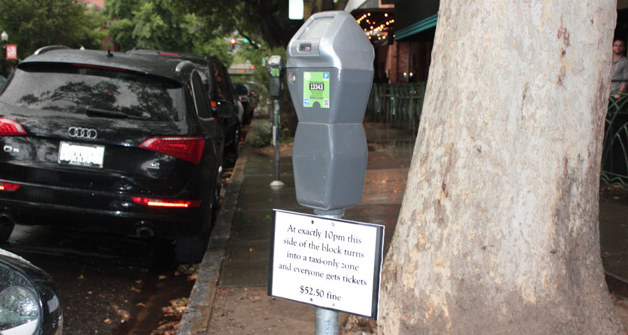 Improving Sacramento No Parking Signs