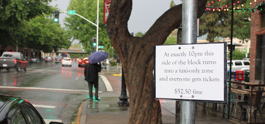Improving Sacramento No Parking Signs