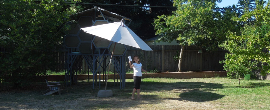 patio umbrella found