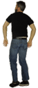 This was a person. He has a suit at the cleaners. 
