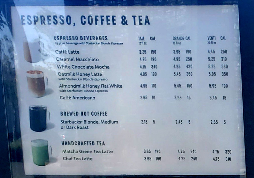 Starbucks Menu Drinks With Prices: Discover Your Next Favorite
