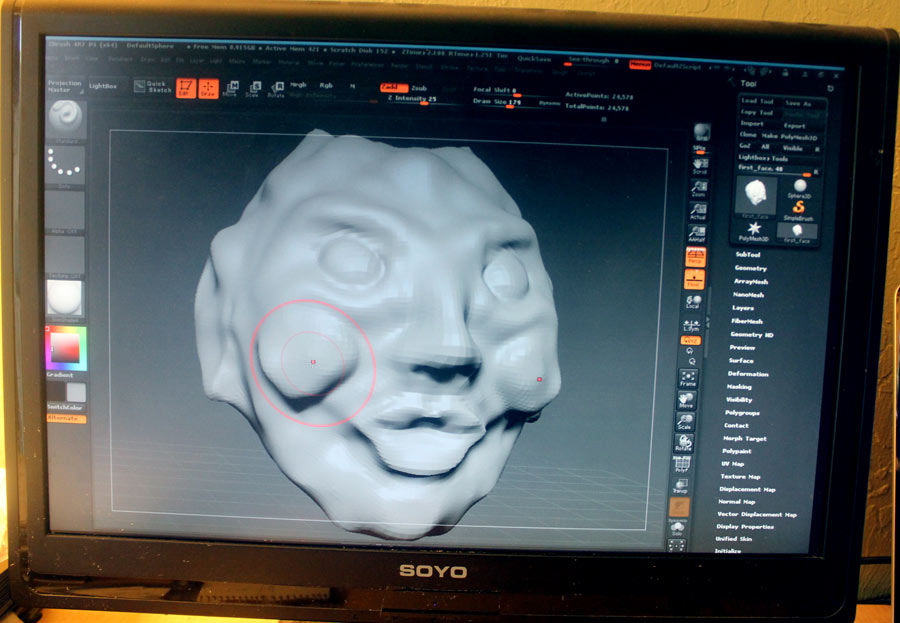 z-brush modelling