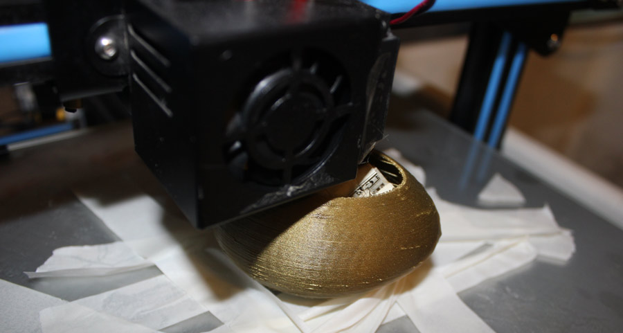 3D printed Easter Egg