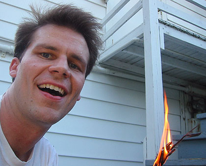 trying to make fire without matches