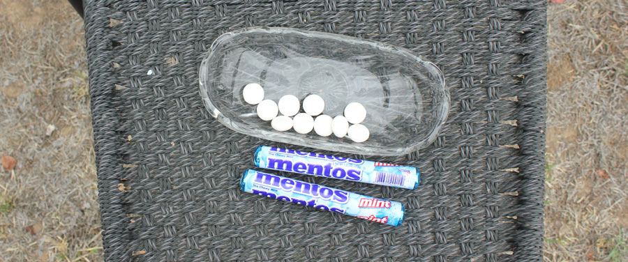 Mentos Toss