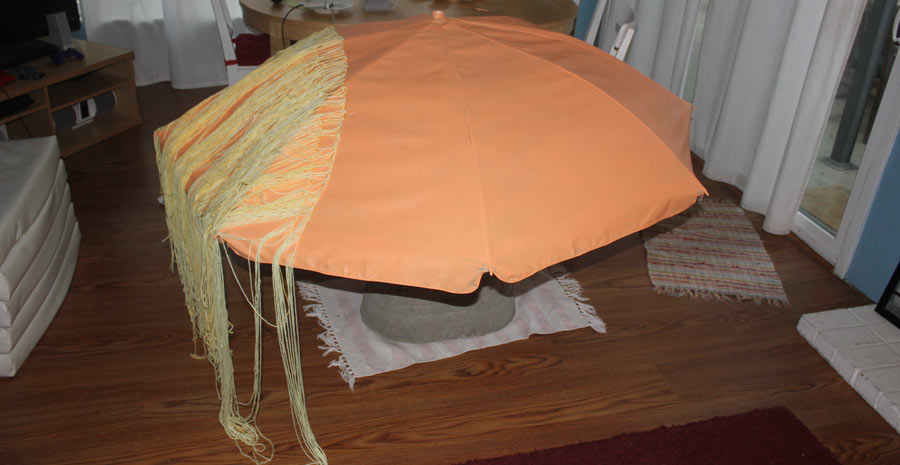 Donald Trump's hair costume