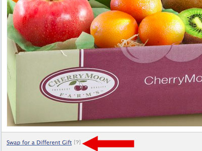 how to swap Facebook Gifts