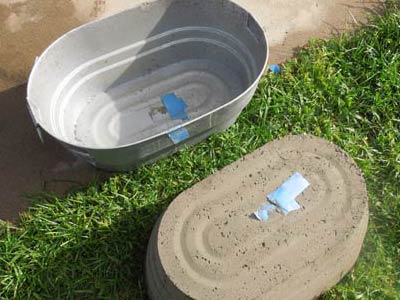 how to make a heavy umbrella stand