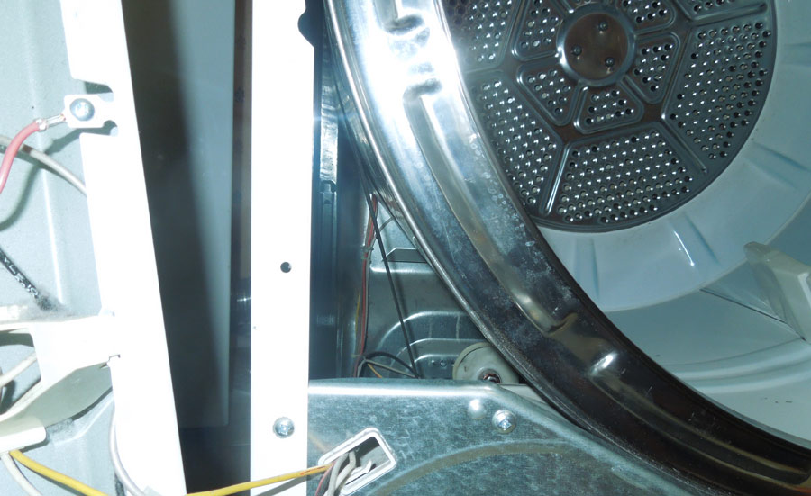 dryer belt path