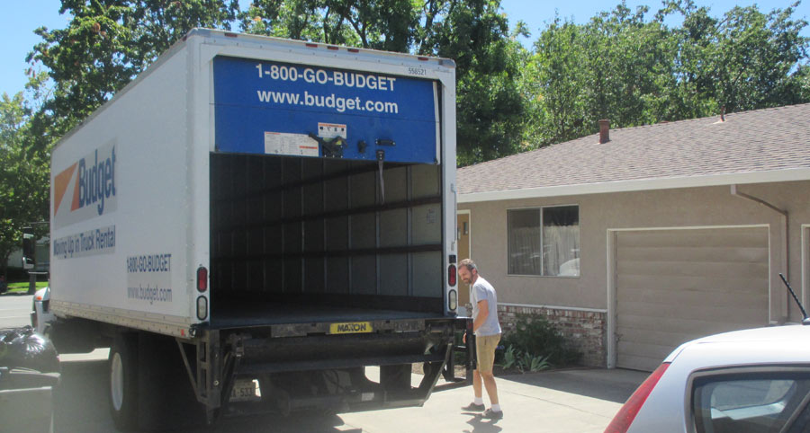 Empty Moving Truck