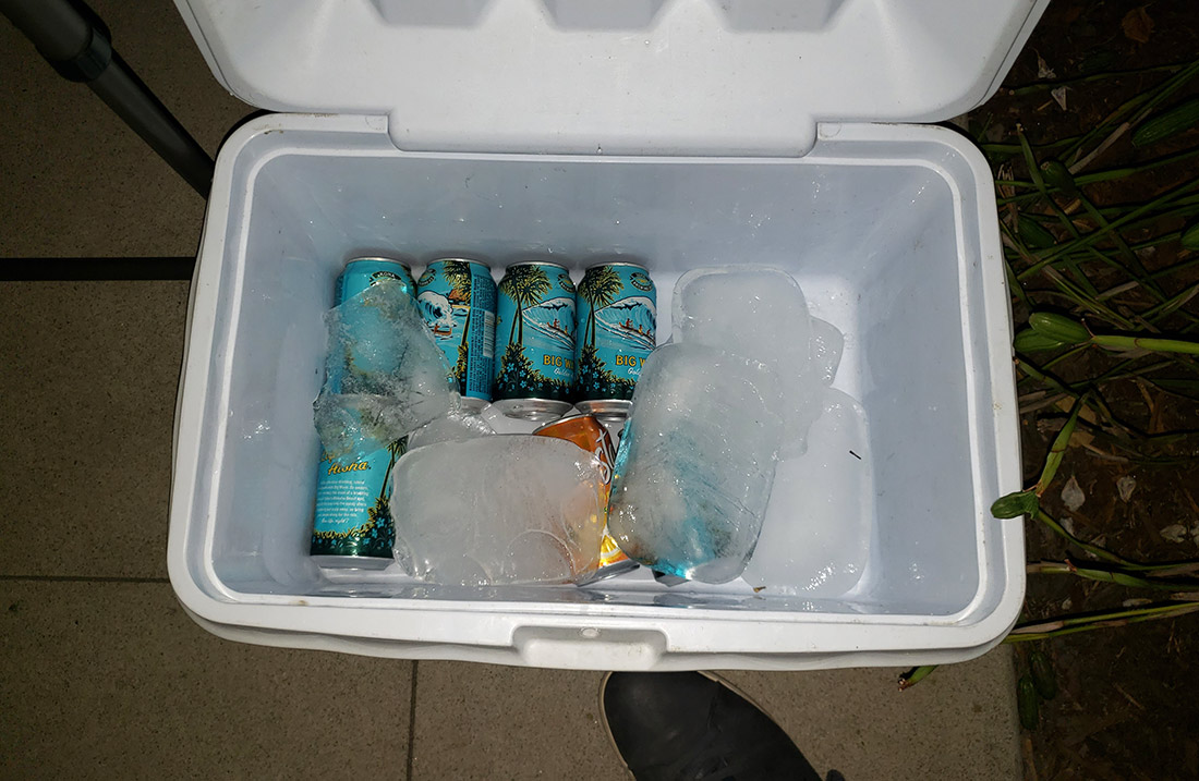 Vaccination Reward Beer Almost Finished