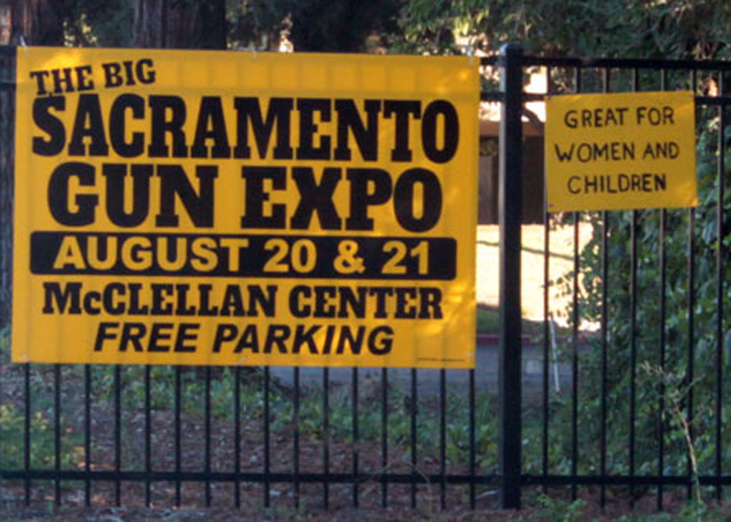 Gun show prank