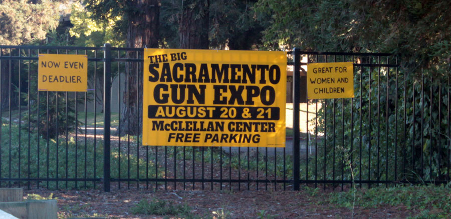 Gun Show Sign Prank