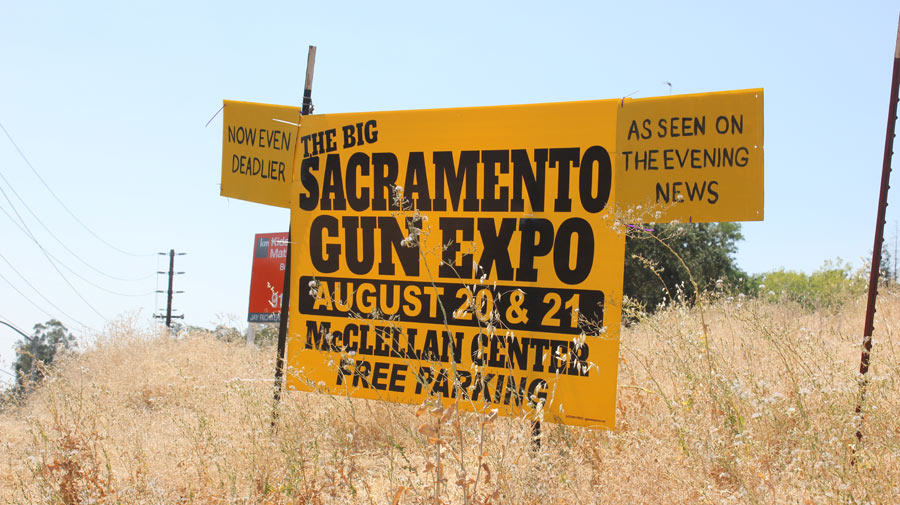 Gun Show Sign Prank