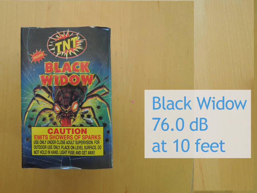 Black Widow Firework
