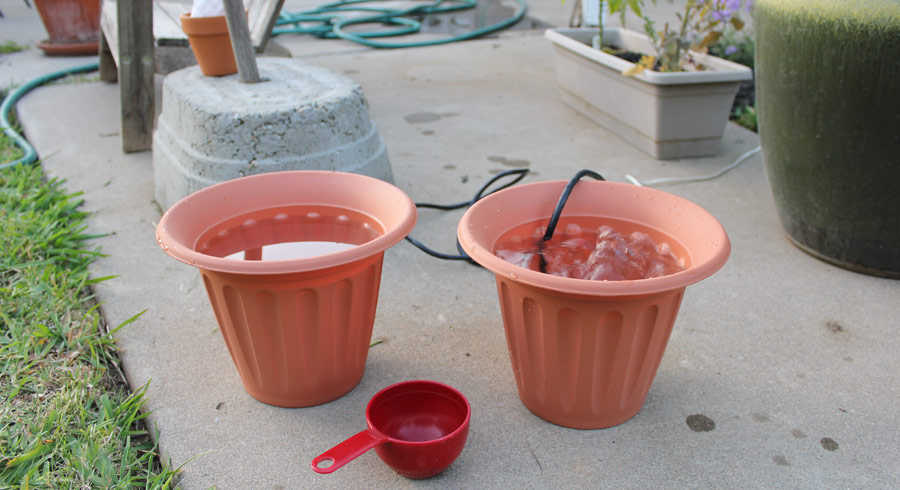 How Much water evaporates from a fountain?
