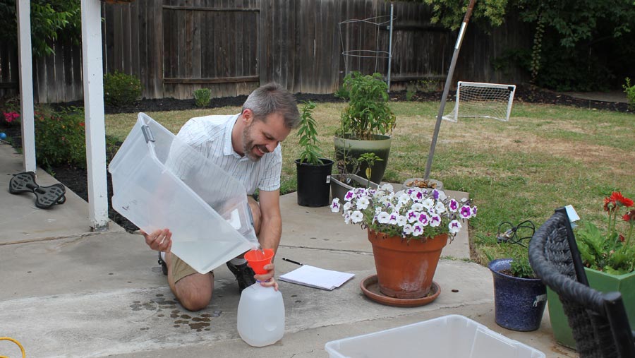 How Much water evaporates from a fountain?
