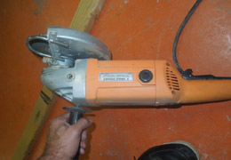 angle grinder