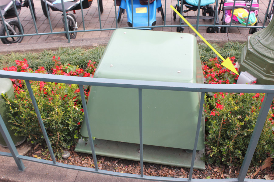 Power Outlets  at Disneyland