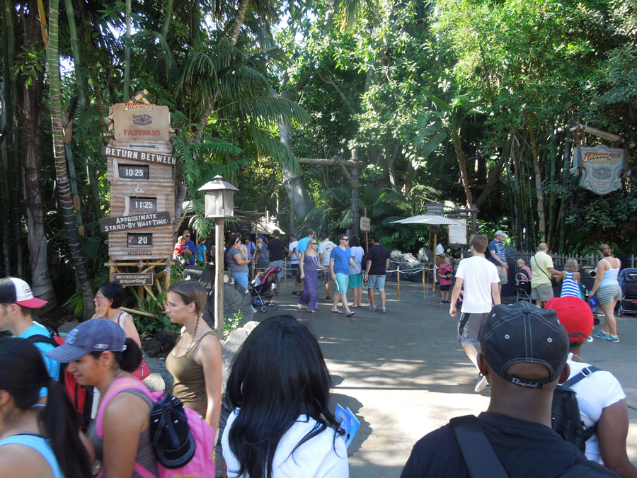 Disneyland Indiana Jones Ride