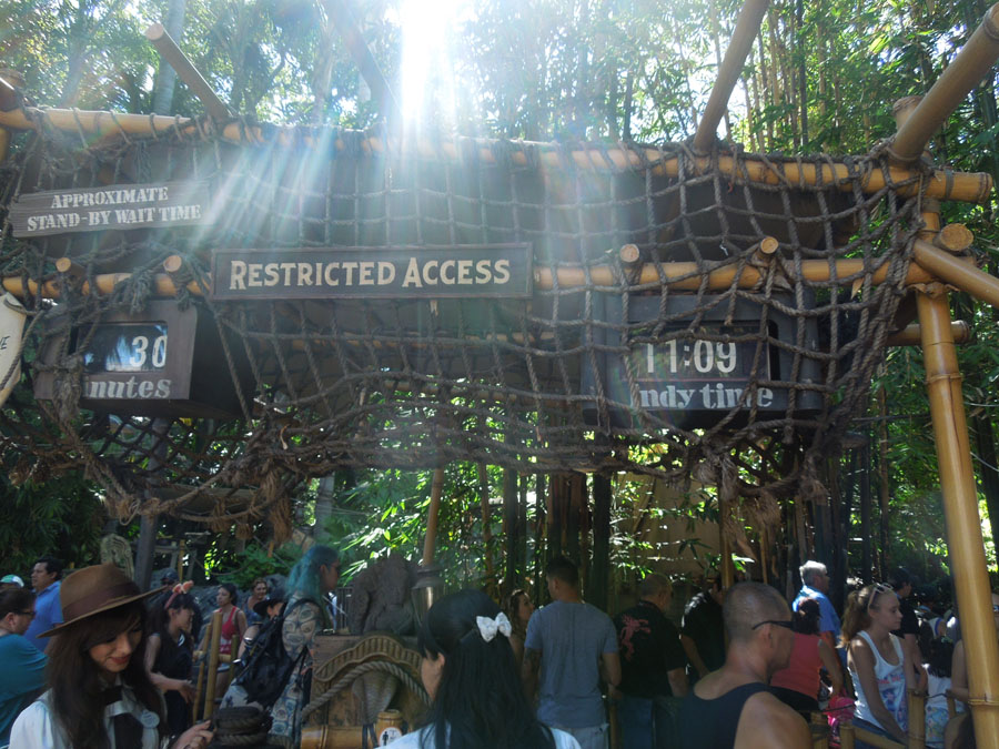 Disneyland Indiana Jones Ride