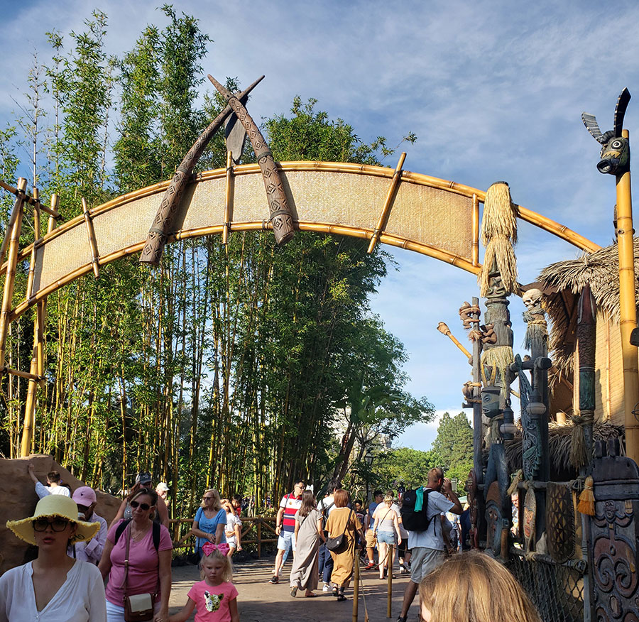 Disneyland Adventureland: North Side