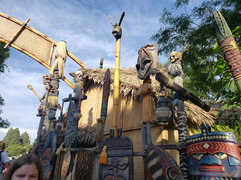 Disneyland Adventureland: North Side