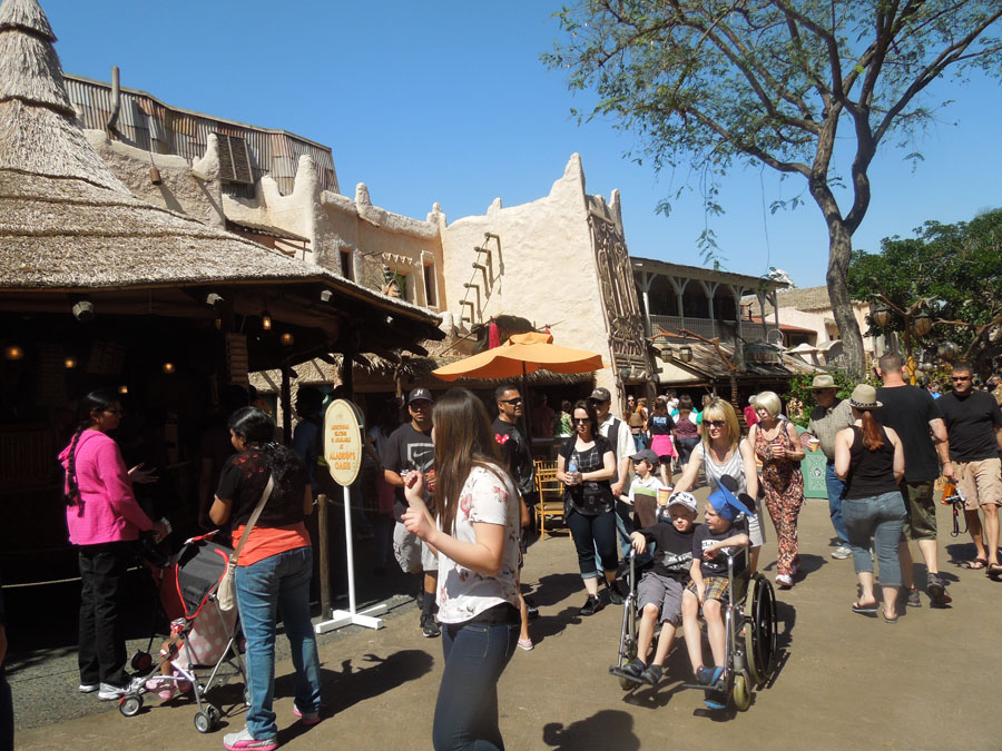 Disneyland Adventureland: North Side