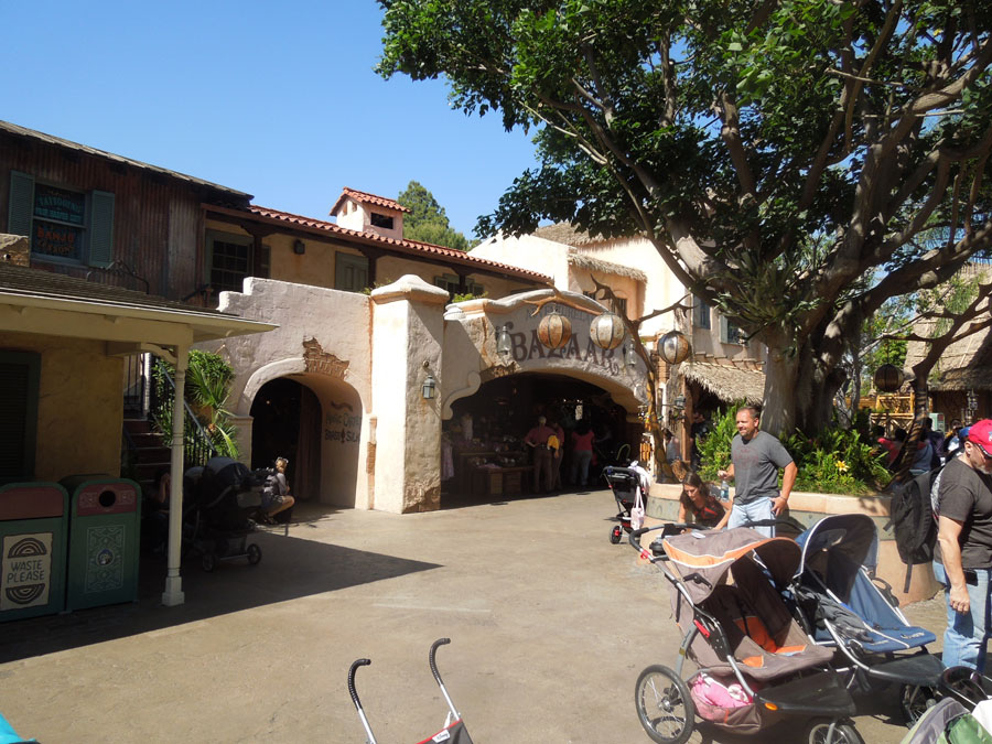 Disneyland Adventureland: North Side