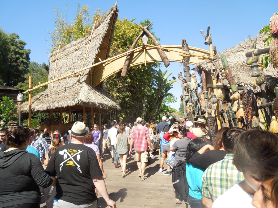 Disneyland Adventureland: North Side