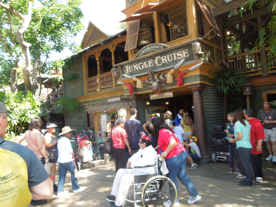 Disneyland Adventureland south side