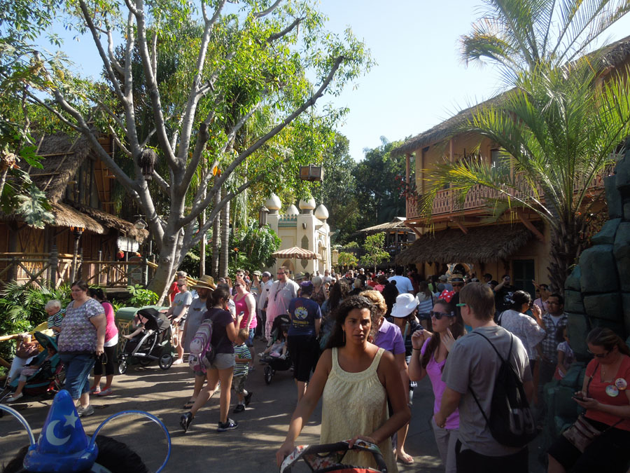 Disneyland Adventureland south side