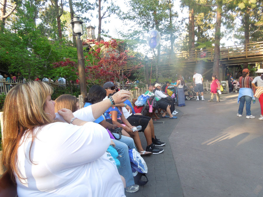 Disneyland Adventures of Pooh Bear Ride Pictures