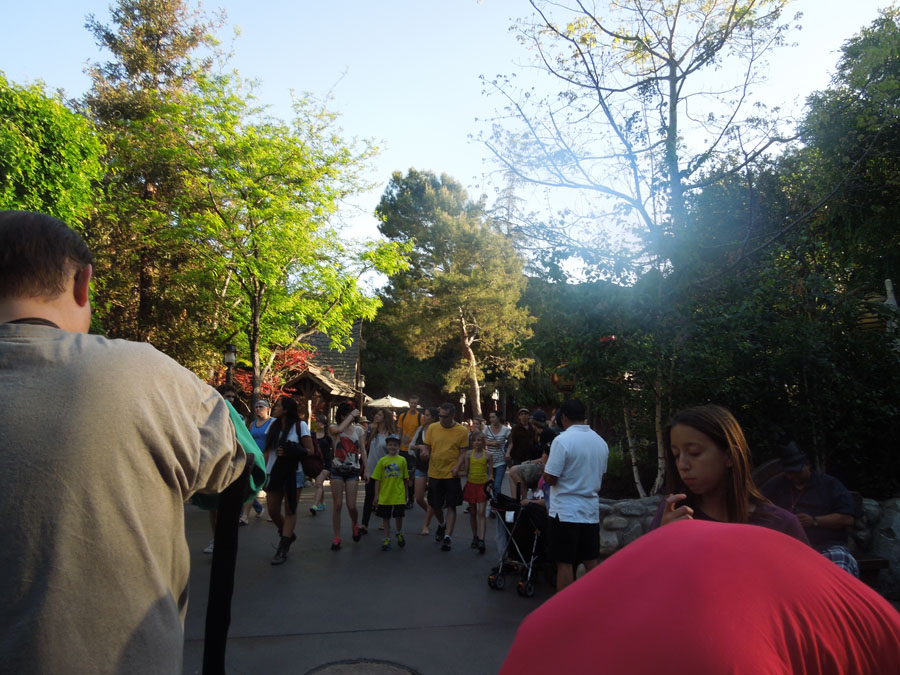 Disneyland Adventures of Pooh Bear Ride Pictures