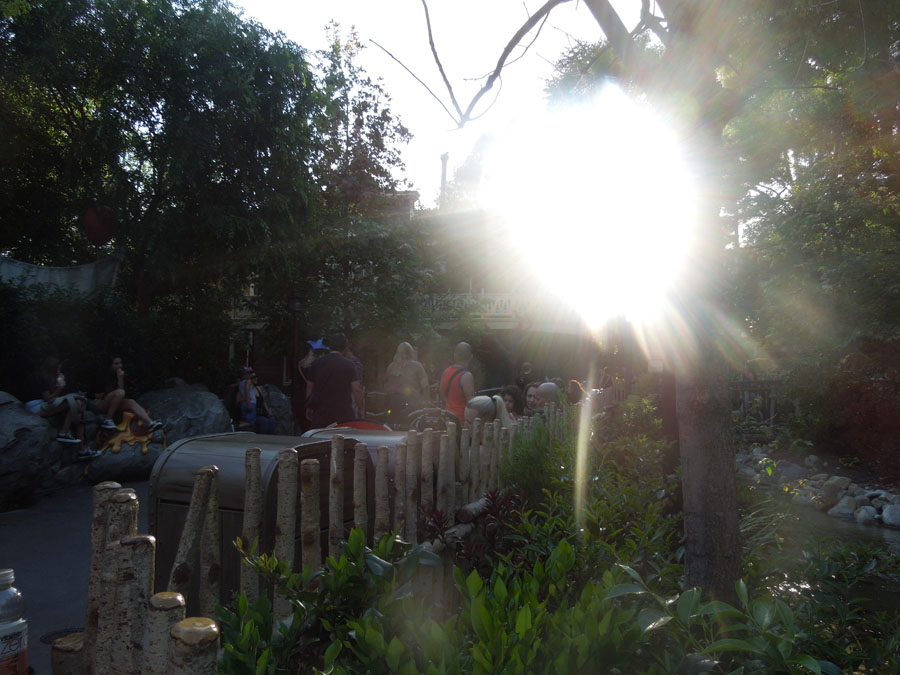 Disneyland Adventures of Pooh Bear Ride Pictures