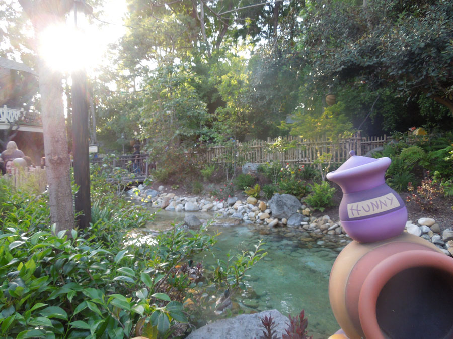 Disneyland Adventures of Pooh Bear Ride Pictures