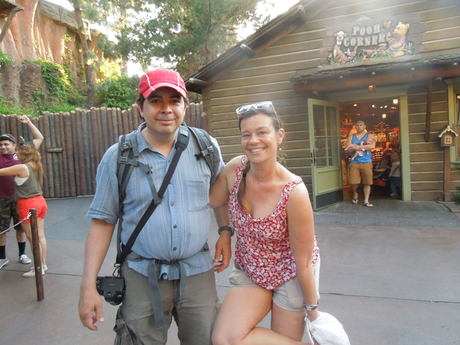 Disneyland Adventures of Pooh Bear Ride Pictures