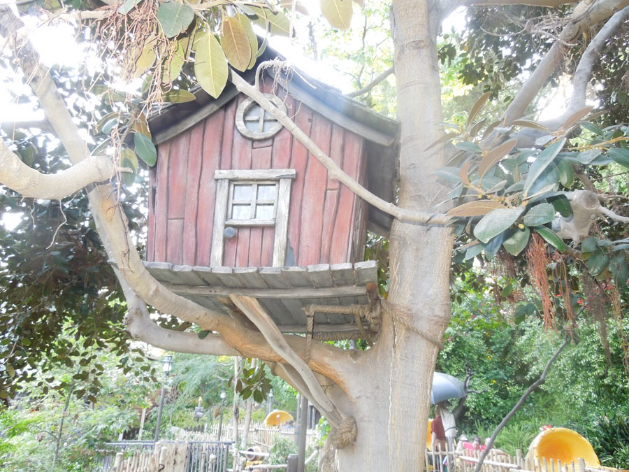 Disneyland Adventures of Pooh Bear Ride Pictures
