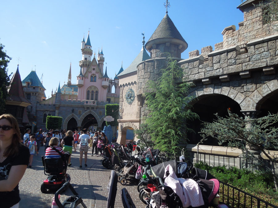 Disneyland Fantasyland Courtyard Picture