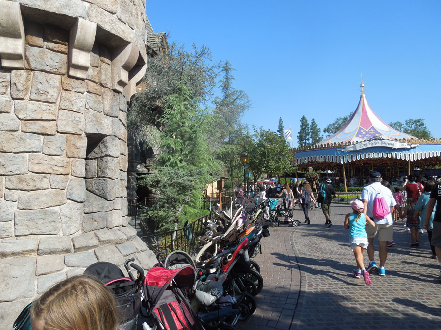 Disneyland Fantasyland Courtyard Picture