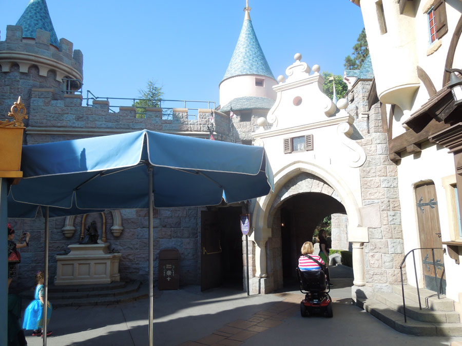 Disneyland Fantasyland Courtyard Picture