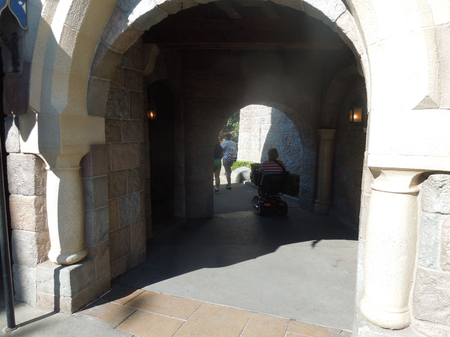 Disneyland Fantasyland Courtyard Picture