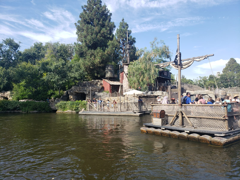 Tom Sawyer's Island in Frontierland