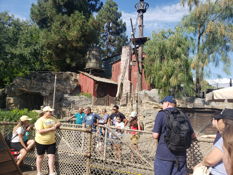 Tom Sawyer's Island in Frontierland