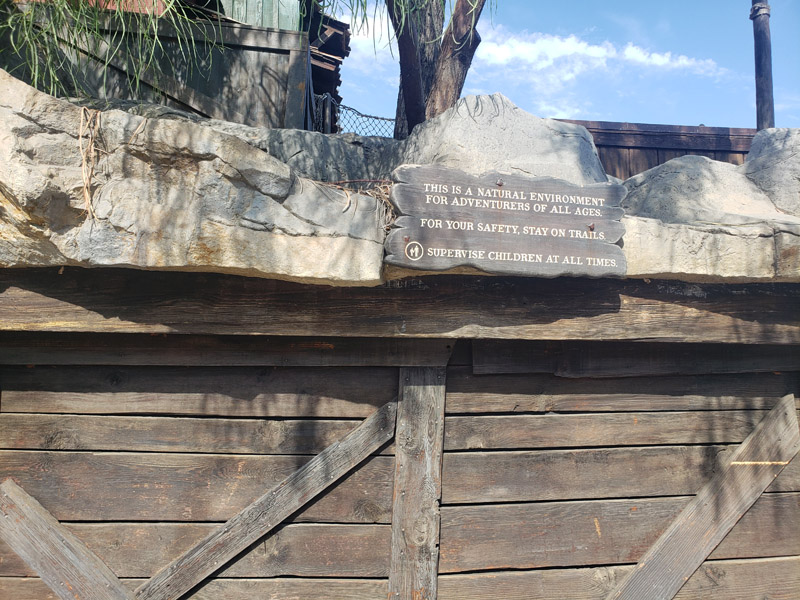 Tom Sawyer's Island in Frontierland