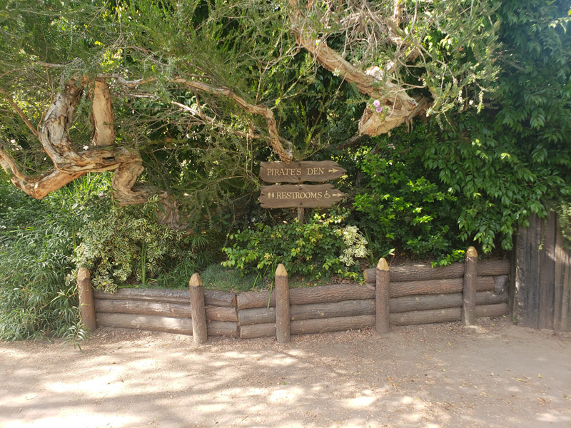 Tom Sawyer's Island in Frontierland